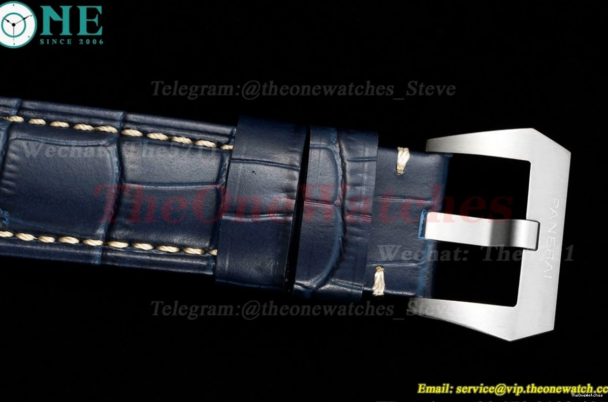 LE A9010 Dial PAM1313 44mm TTF Luminor SS Blue 0120